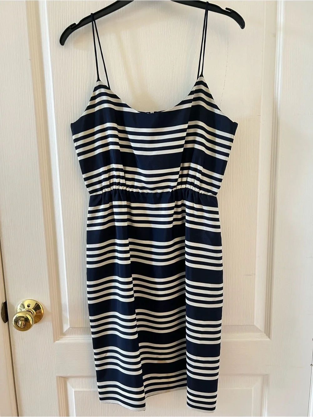 J.Crew Striped Scoop-Neck Summer Dress